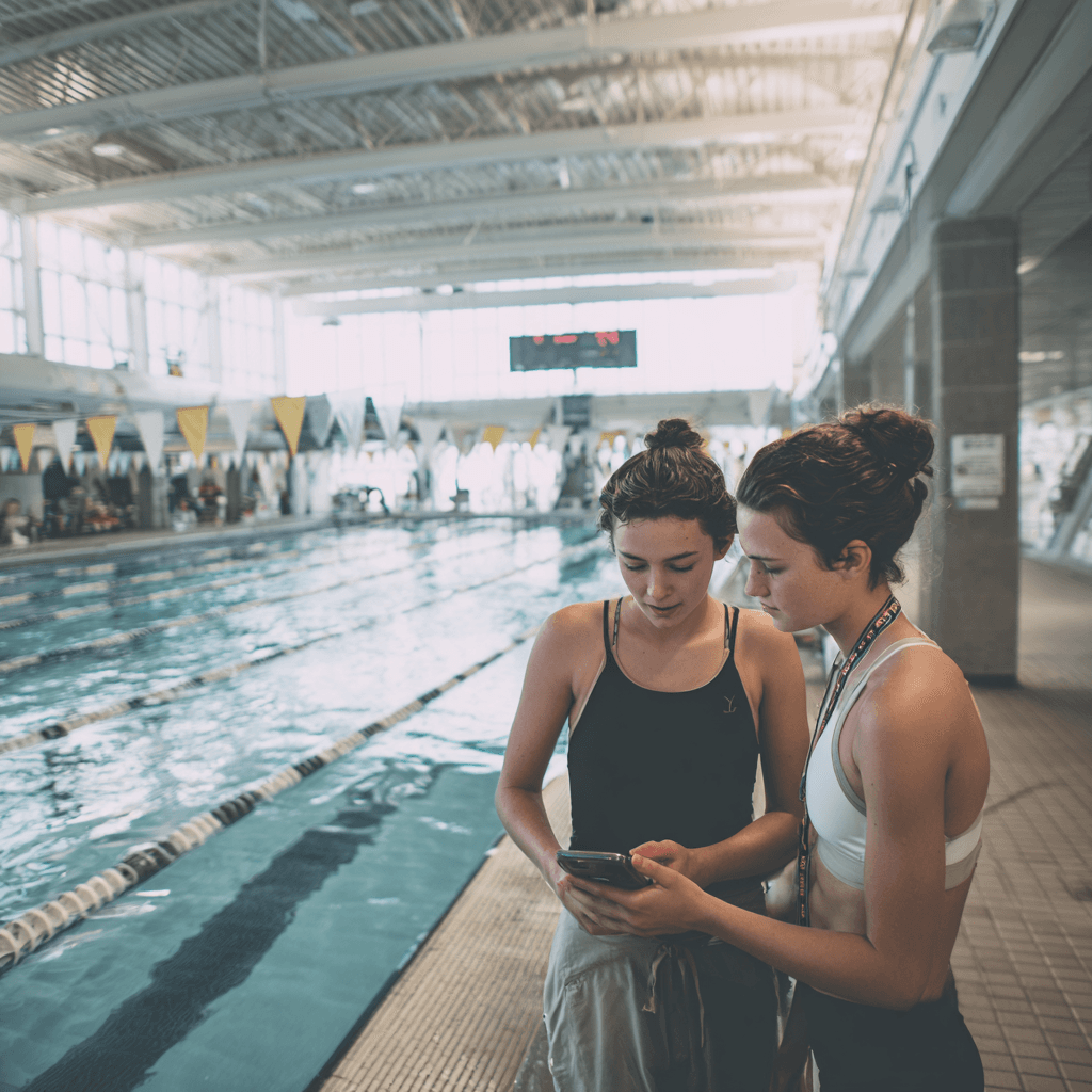 How to read split times after a swim meet